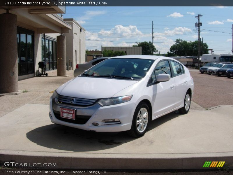 Spectrum White Pearl / Gray 2010 Honda Insight Hybrid EX