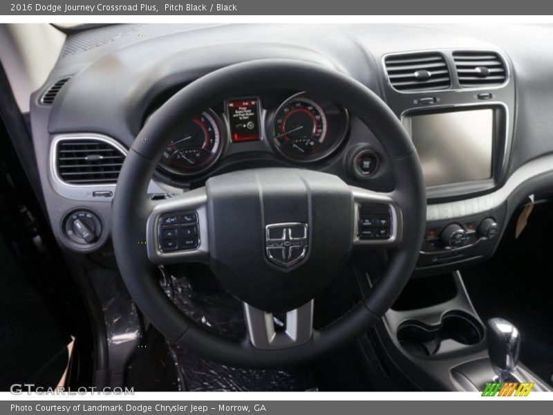 Pitch Black / Black 2016 Dodge Journey Crossroad Plus