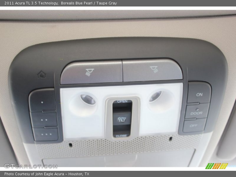 Borealis Blue Pearl / Taupe Gray 2011 Acura TL 3.5 Technology