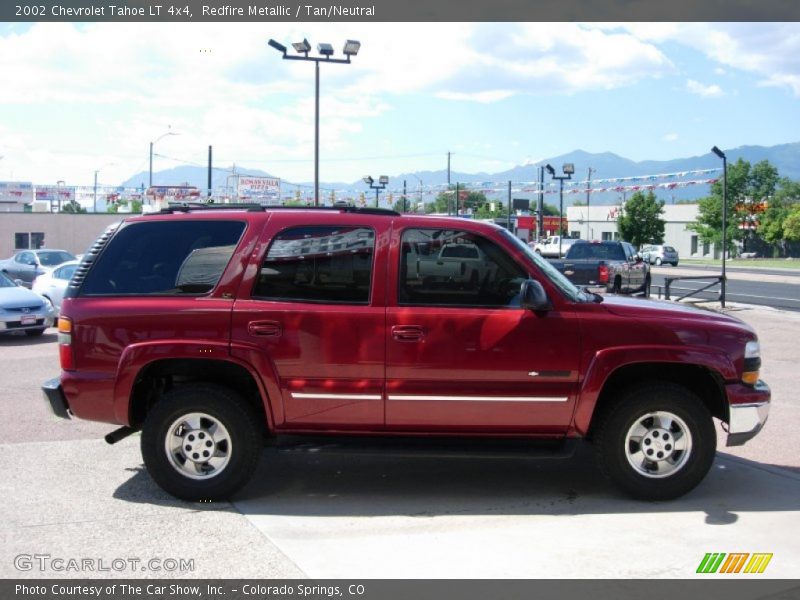 Redfire Metallic / Tan/Neutral 2002 Chevrolet Tahoe LT 4x4