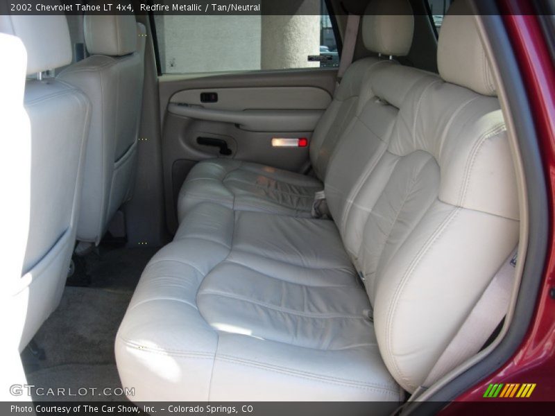 Redfire Metallic / Tan/Neutral 2002 Chevrolet Tahoe LT 4x4