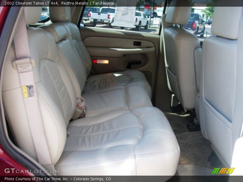 Redfire Metallic / Tan/Neutral 2002 Chevrolet Tahoe LT 4x4