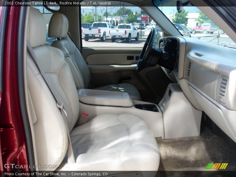 Redfire Metallic / Tan/Neutral 2002 Chevrolet Tahoe LT 4x4