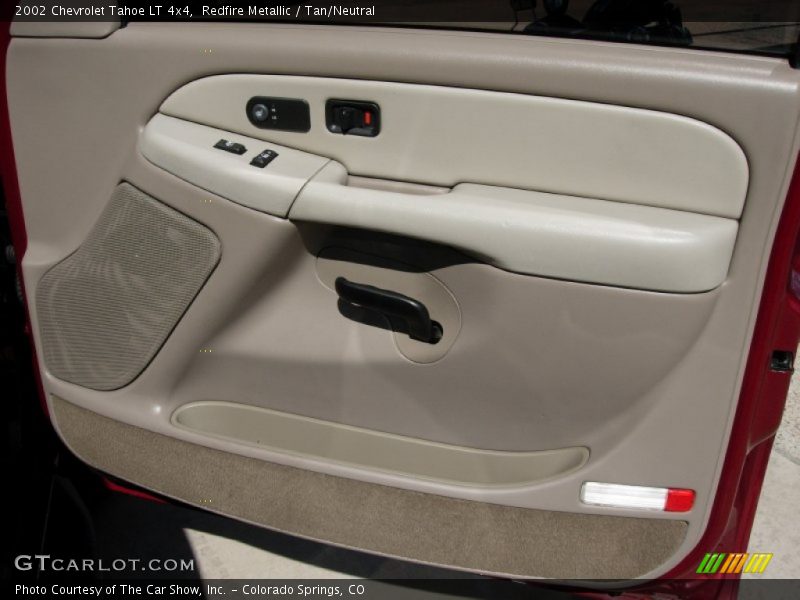 Redfire Metallic / Tan/Neutral 2002 Chevrolet Tahoe LT 4x4