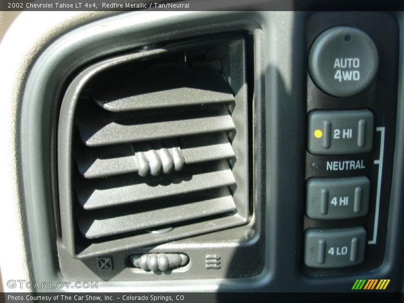 Redfire Metallic / Tan/Neutral 2002 Chevrolet Tahoe LT 4x4
