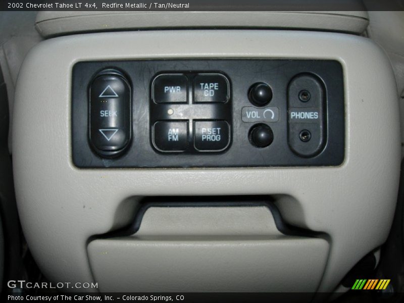 Redfire Metallic / Tan/Neutral 2002 Chevrolet Tahoe LT 4x4