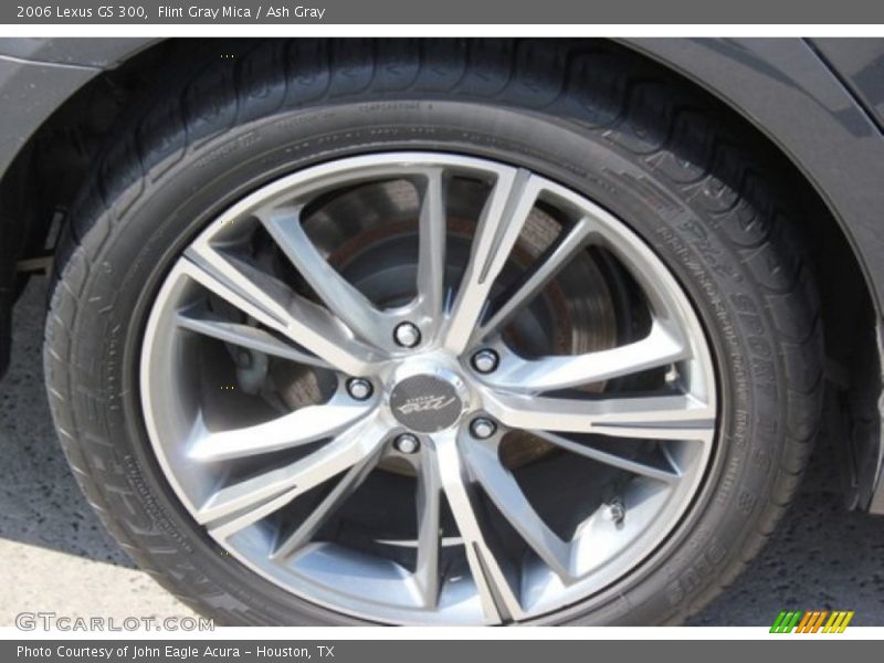 Flint Gray Mica / Ash Gray 2006 Lexus GS 300