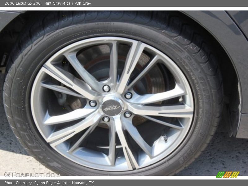 Flint Gray Mica / Ash Gray 2006 Lexus GS 300