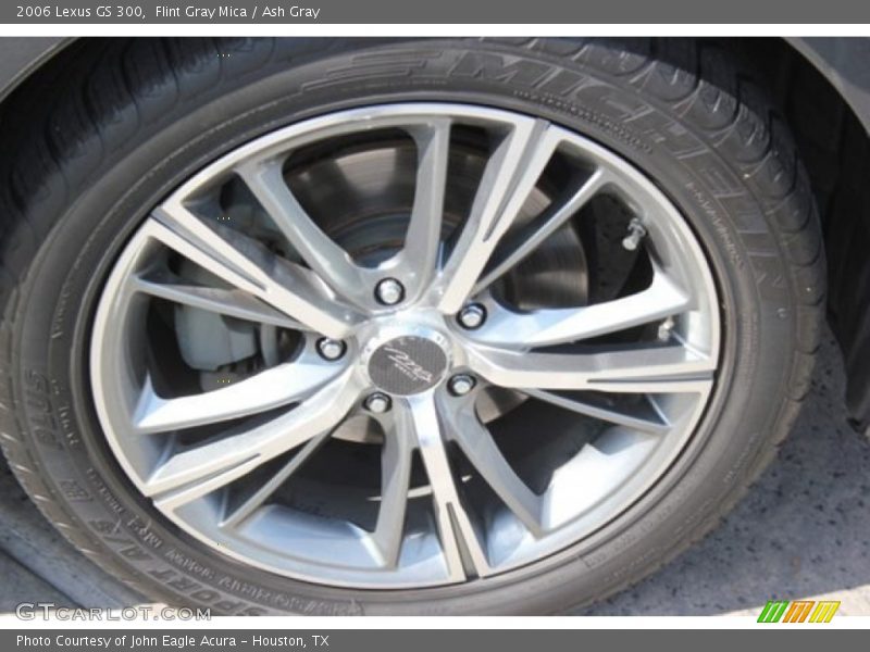 Flint Gray Mica / Ash Gray 2006 Lexus GS 300