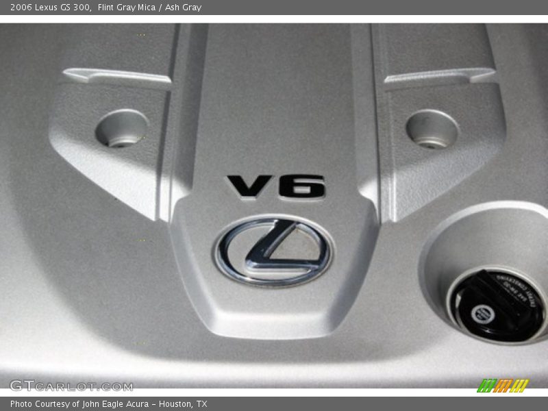 Flint Gray Mica / Ash Gray 2006 Lexus GS 300