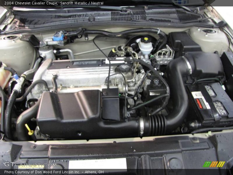 Sandrift Metallic / Neutral 2004 Chevrolet Cavalier Coupe