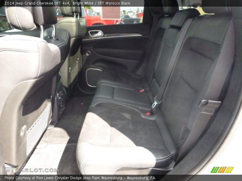 Bright White / SRT Morocco Black 2014 Jeep Grand Cherokee SRT 4x4