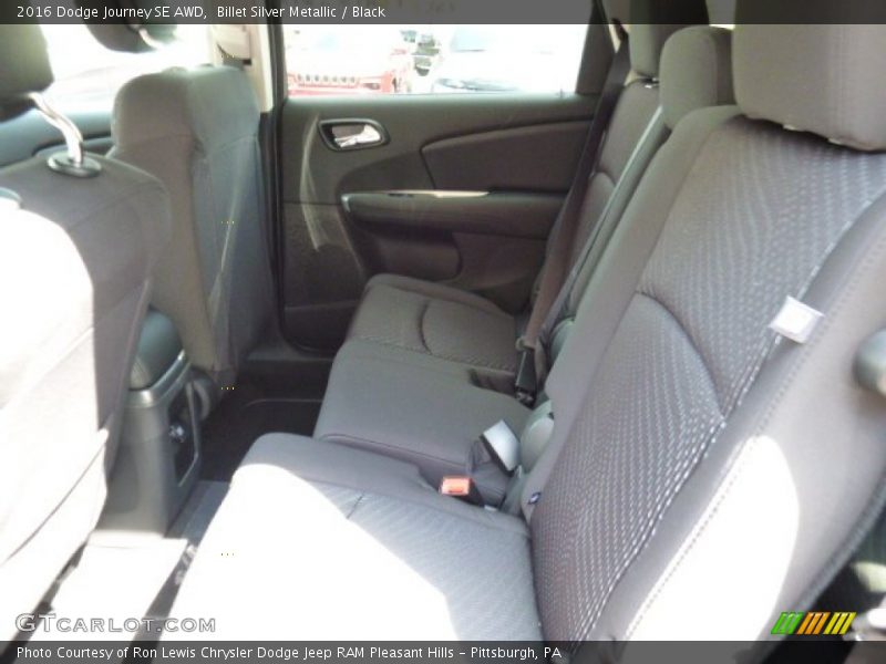 Billet Silver Metallic / Black 2016 Dodge Journey SE AWD