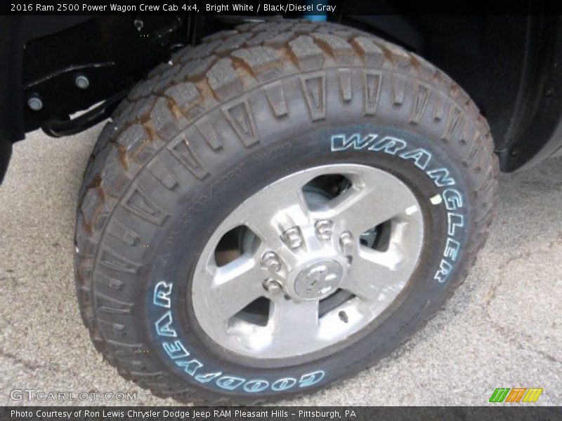 Bright White / Black/Diesel Gray 2016 Ram 2500 Power Wagon Crew Cab 4x4