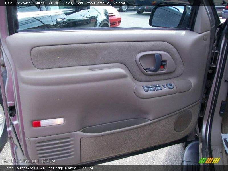 Light Pewter Metallic / Neutral 1999 Chevrolet Suburban K1500 LT 4x4