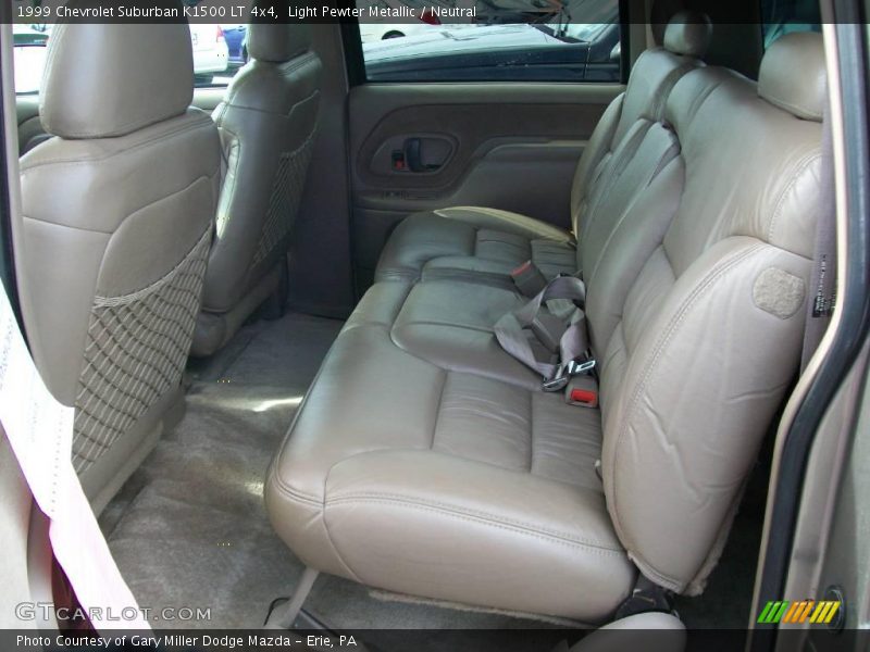 Light Pewter Metallic / Neutral 1999 Chevrolet Suburban K1500 LT 4x4