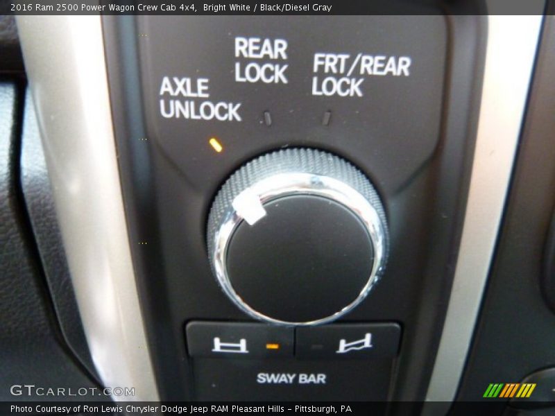 Bright White / Black/Diesel Gray 2016 Ram 2500 Power Wagon Crew Cab 4x4