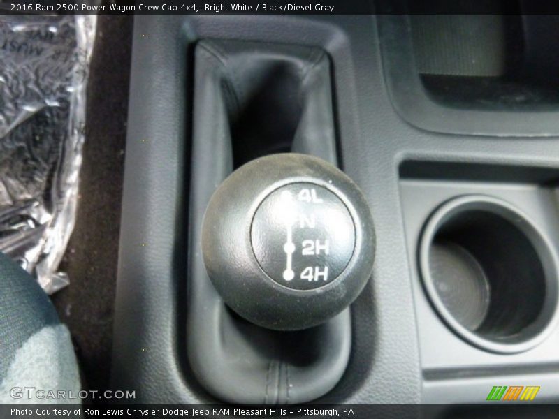 Bright White / Black/Diesel Gray 2016 Ram 2500 Power Wagon Crew Cab 4x4