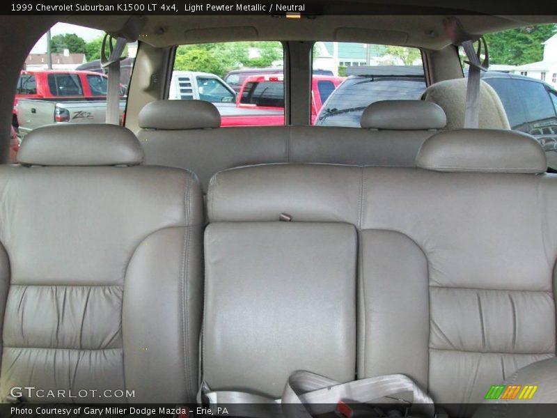 Light Pewter Metallic / Neutral 1999 Chevrolet Suburban K1500 LT 4x4