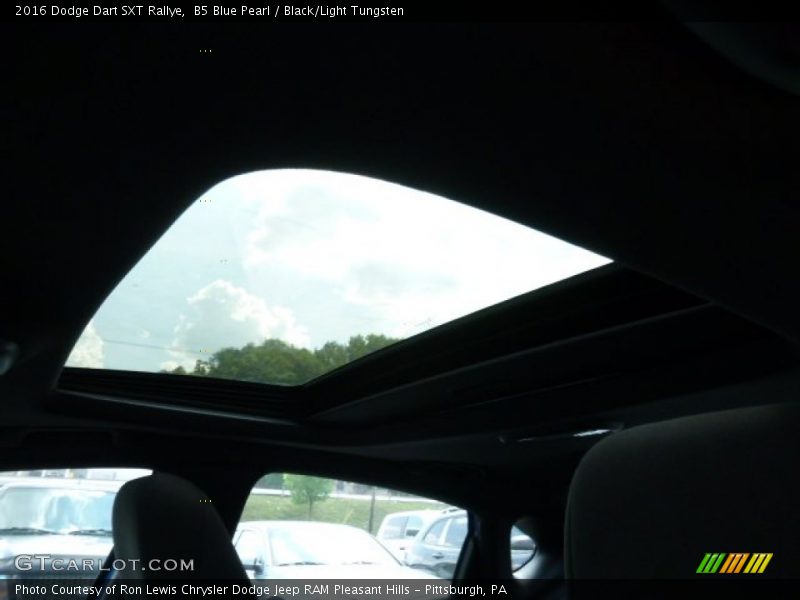 B5 Blue Pearl / Black/Light Tungsten 2016 Dodge Dart SXT Rallye