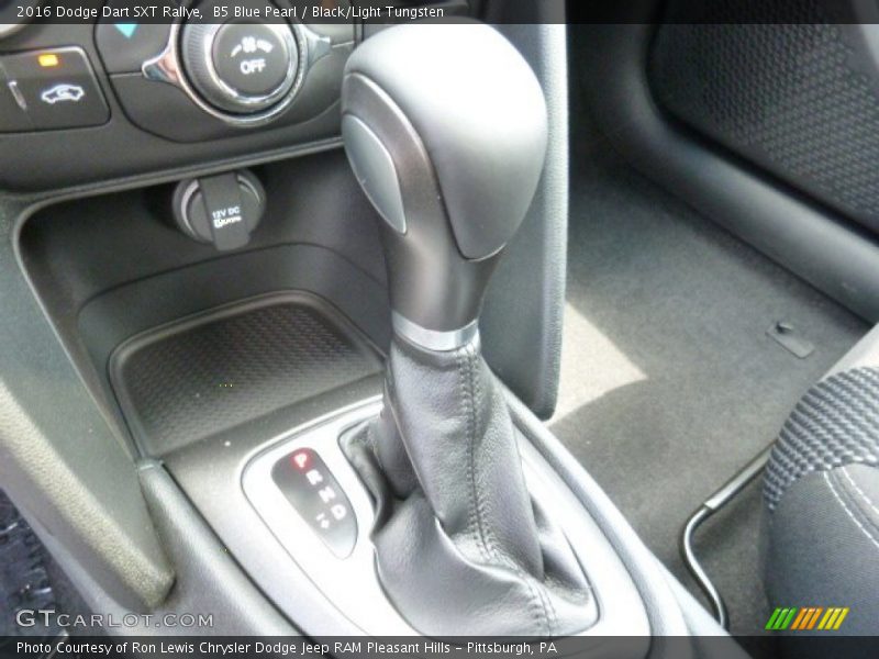 B5 Blue Pearl / Black/Light Tungsten 2016 Dodge Dart SXT Rallye