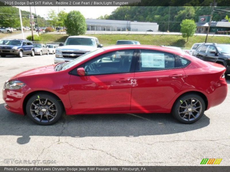 Redline 2 Coat Pearl / Black/Light Tungsten 2016 Dodge Dart SXT Rallye