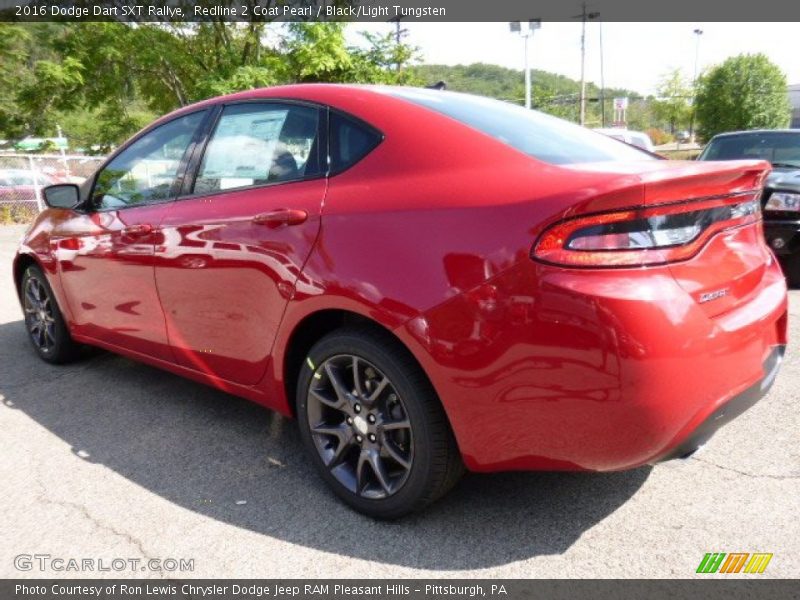 Redline 2 Coat Pearl / Black/Light Tungsten 2016 Dodge Dart SXT Rallye
