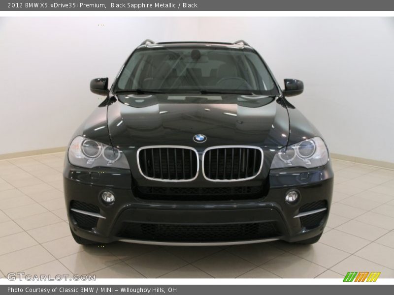 Black Sapphire Metallic / Black 2012 BMW X5 xDrive35i Premium