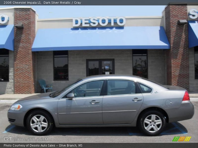 Dark Silver Metallic / Gray 2006 Chevrolet Impala LS