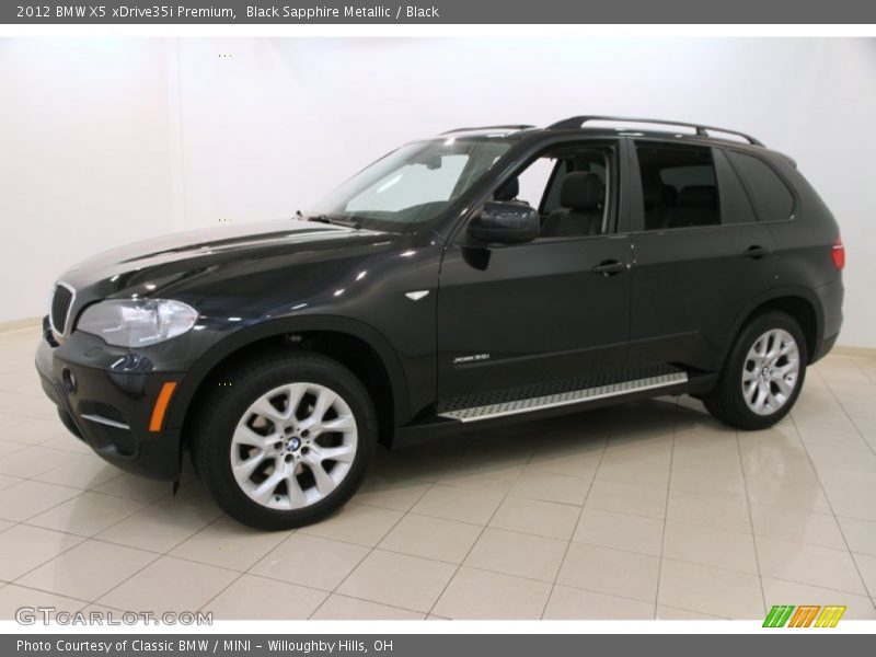 Black Sapphire Metallic / Black 2012 BMW X5 xDrive35i Premium
