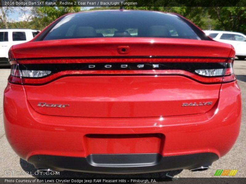 Redline 2 Coat Pearl / Black/Light Tungsten 2016 Dodge Dart SXT Rallye