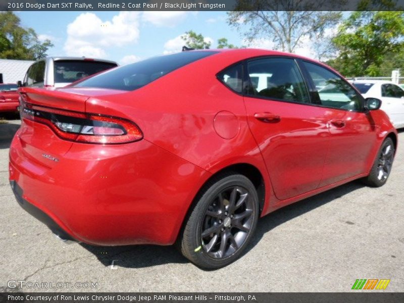 Redline 2 Coat Pearl / Black/Light Tungsten 2016 Dodge Dart SXT Rallye