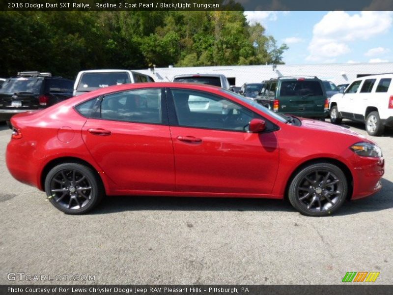 Redline 2 Coat Pearl / Black/Light Tungsten 2016 Dodge Dart SXT Rallye