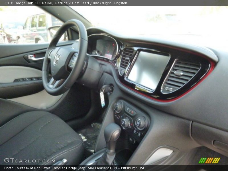 Redline 2 Coat Pearl / Black/Light Tungsten 2016 Dodge Dart SXT Rallye