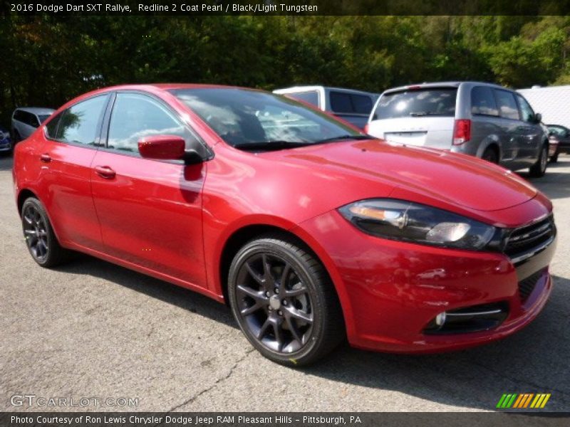 Redline 2 Coat Pearl / Black/Light Tungsten 2016 Dodge Dart SXT Rallye
