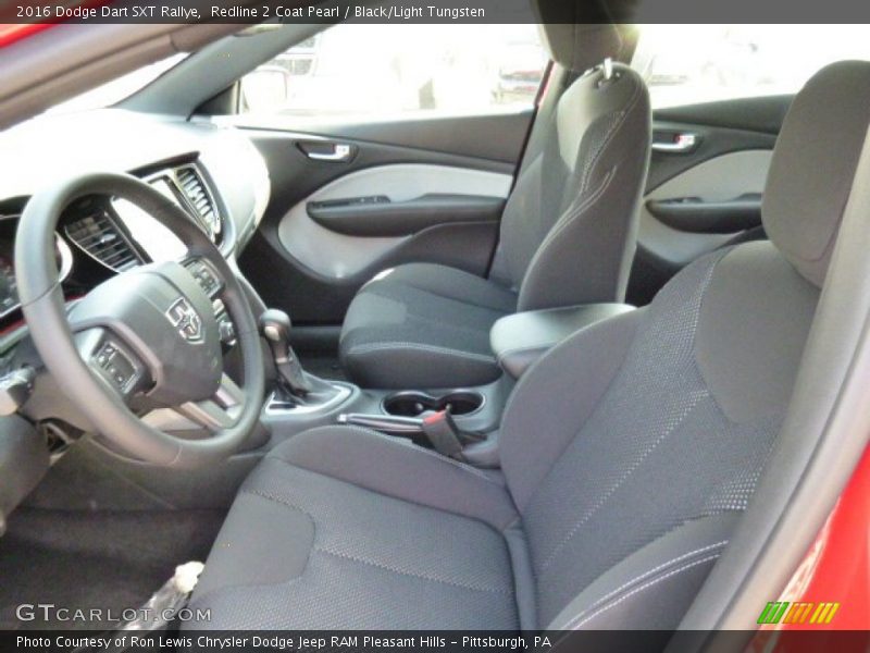 Redline 2 Coat Pearl / Black/Light Tungsten 2016 Dodge Dart SXT Rallye