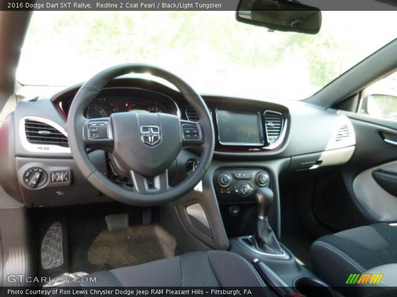 Redline 2 Coat Pearl / Black/Light Tungsten 2016 Dodge Dart SXT Rallye