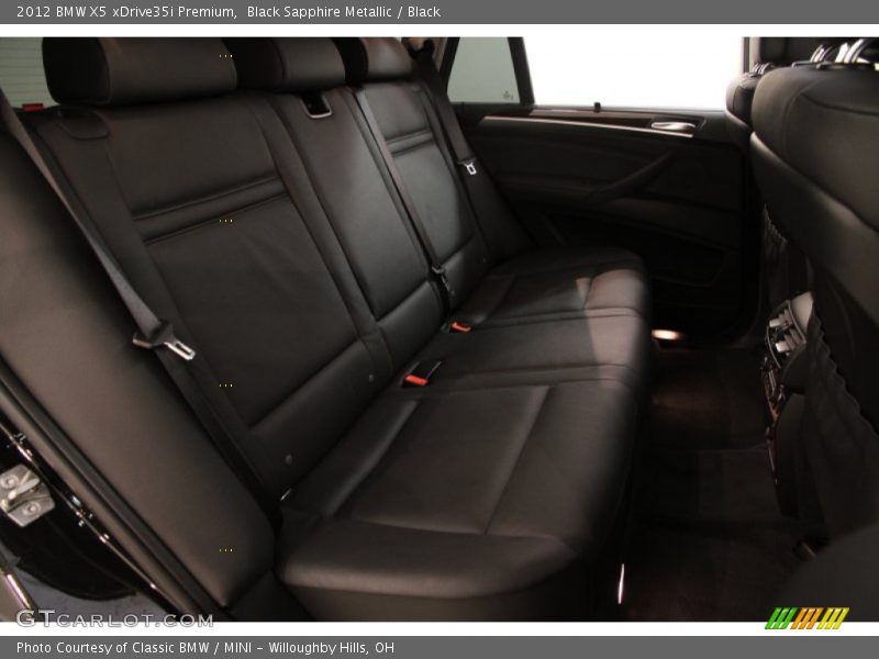 Black Sapphire Metallic / Black 2012 BMW X5 xDrive35i Premium