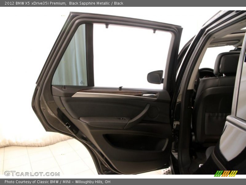 Black Sapphire Metallic / Black 2012 BMW X5 xDrive35i Premium