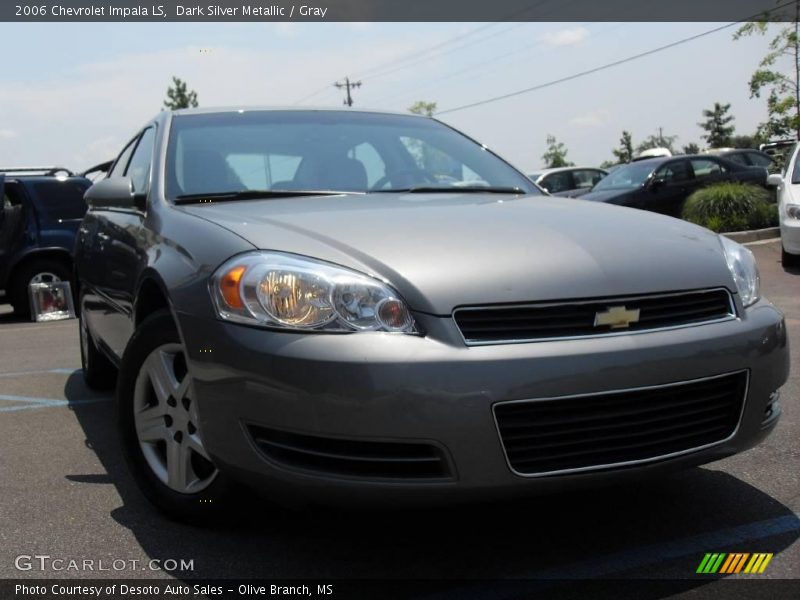 Dark Silver Metallic / Gray 2006 Chevrolet Impala LS