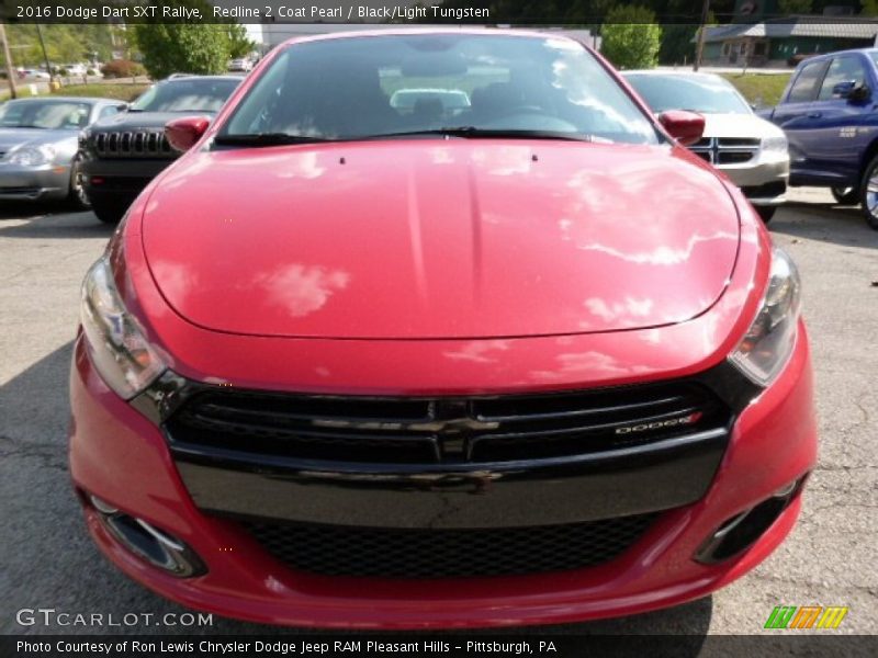 Redline 2 Coat Pearl / Black/Light Tungsten 2016 Dodge Dart SXT Rallye