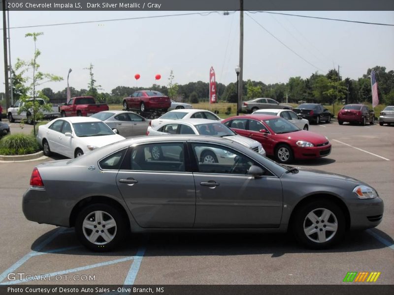 Dark Silver Metallic / Gray 2006 Chevrolet Impala LS