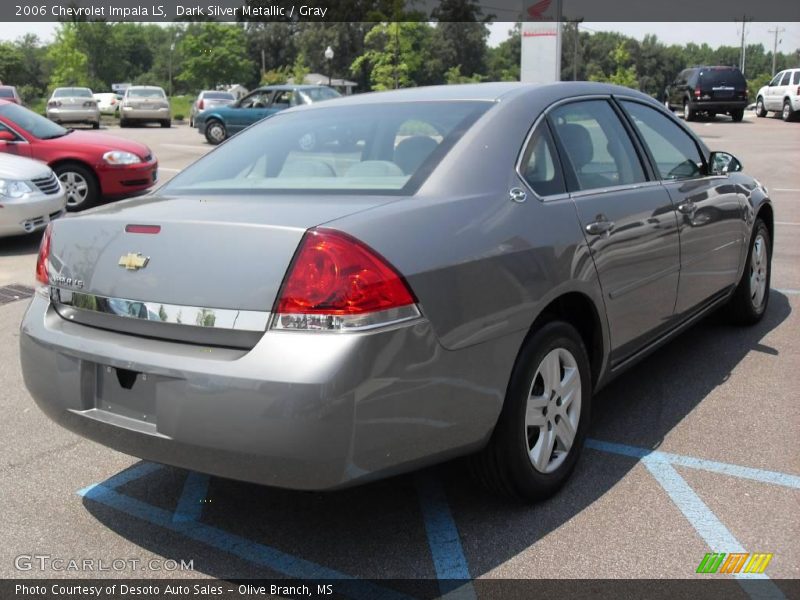Dark Silver Metallic / Gray 2006 Chevrolet Impala LS