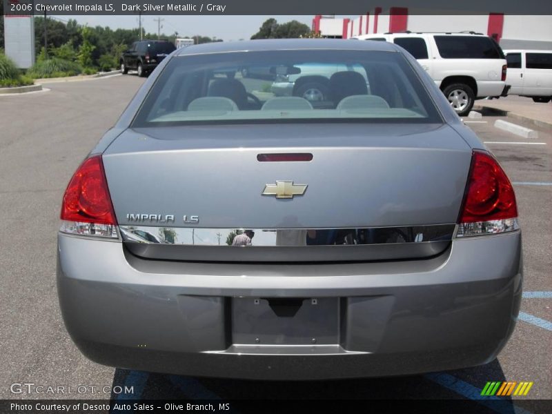 Dark Silver Metallic / Gray 2006 Chevrolet Impala LS