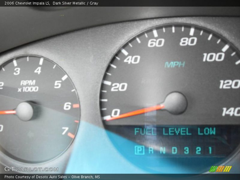 Dark Silver Metallic / Gray 2006 Chevrolet Impala LS