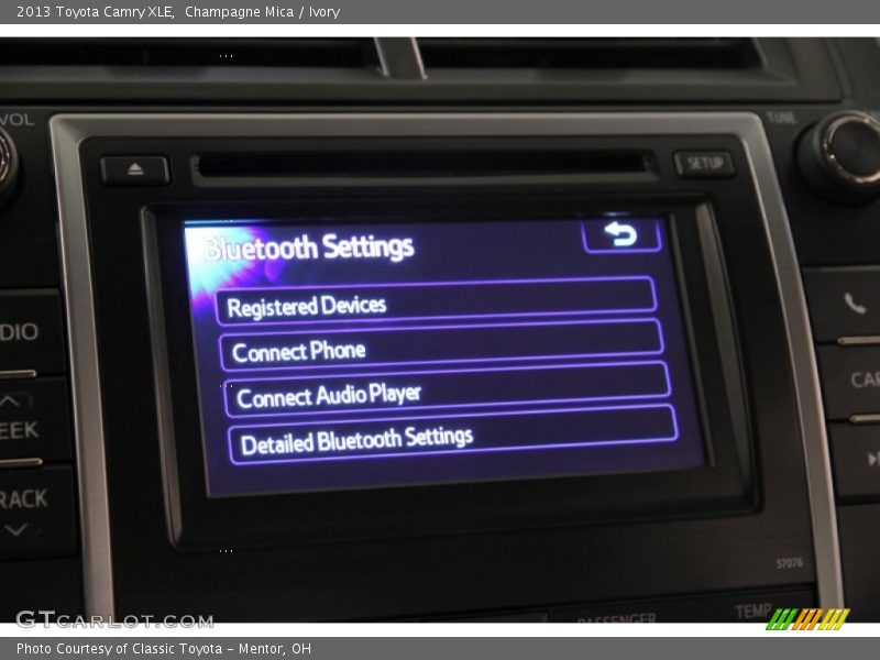 Champagne Mica / Ivory 2013 Toyota Camry XLE