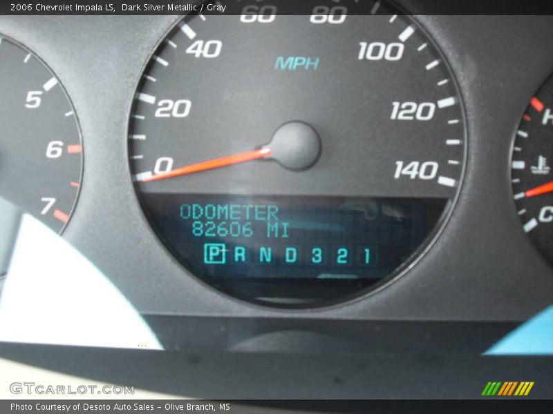 Dark Silver Metallic / Gray 2006 Chevrolet Impala LS