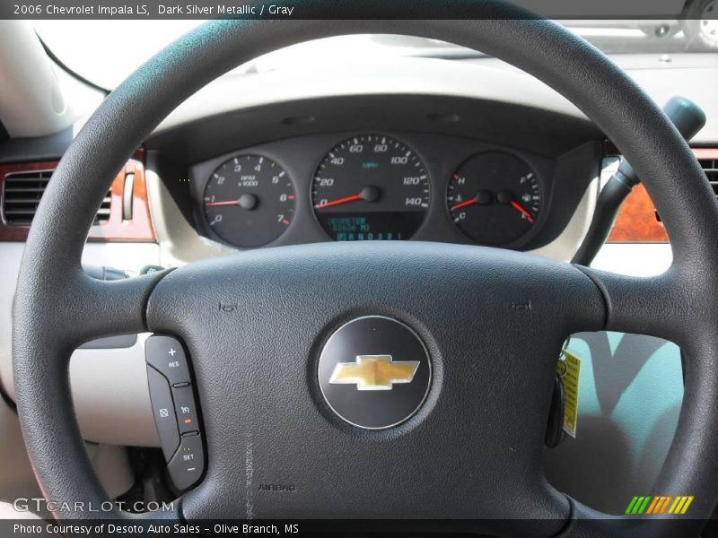 Dark Silver Metallic / Gray 2006 Chevrolet Impala LS