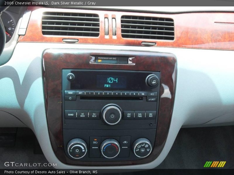 Dark Silver Metallic / Gray 2006 Chevrolet Impala LS