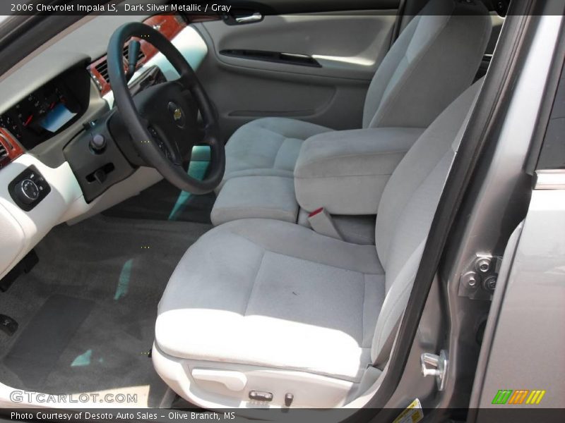 Dark Silver Metallic / Gray 2006 Chevrolet Impala LS